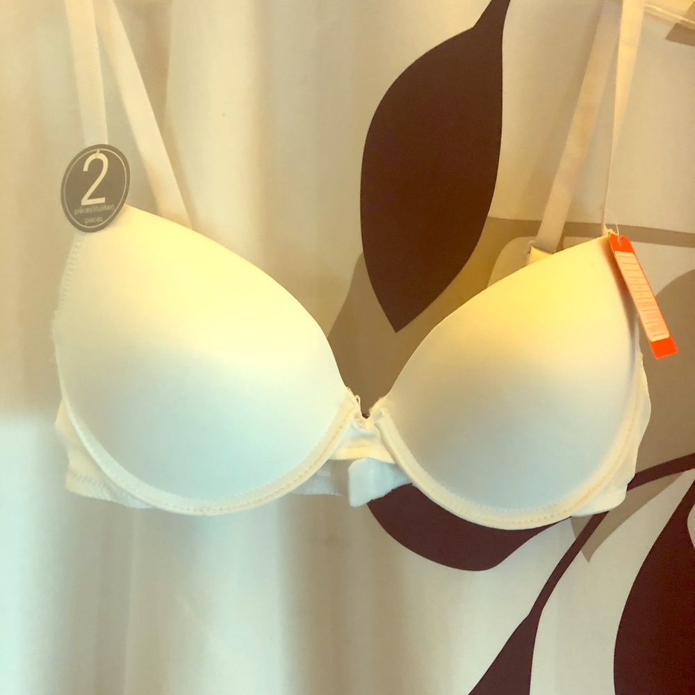 Purebasic Women White Bra Size 36B